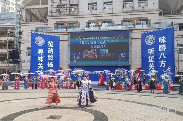 股鑫所 关岭举办2025年“我们的节日·苗族四月八”民族风情节