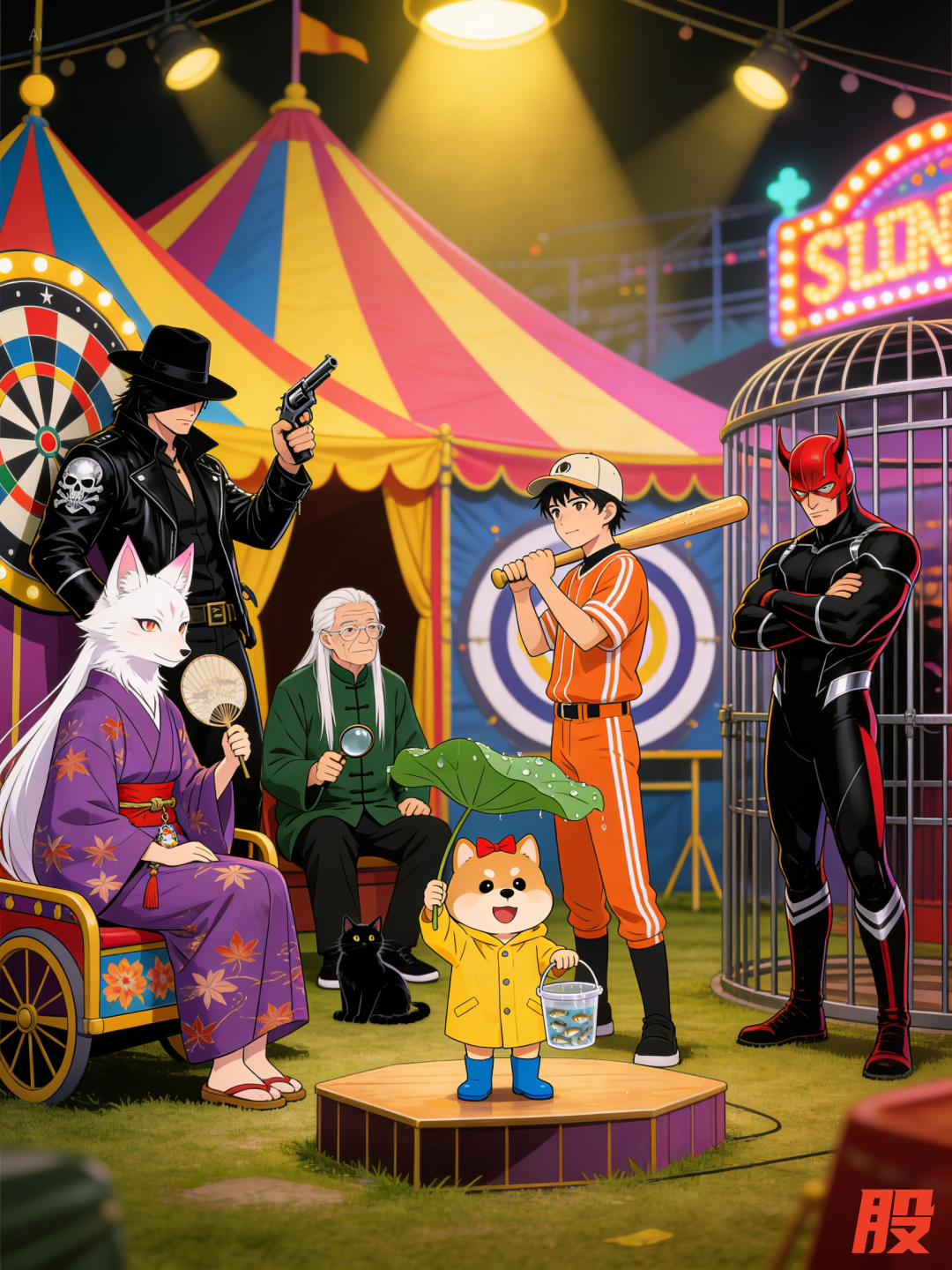 反过来，根据一张参考图，一次性生成6张海报，比例分别改成1:1、2:3、4:3、16:9、1:2、9:16：