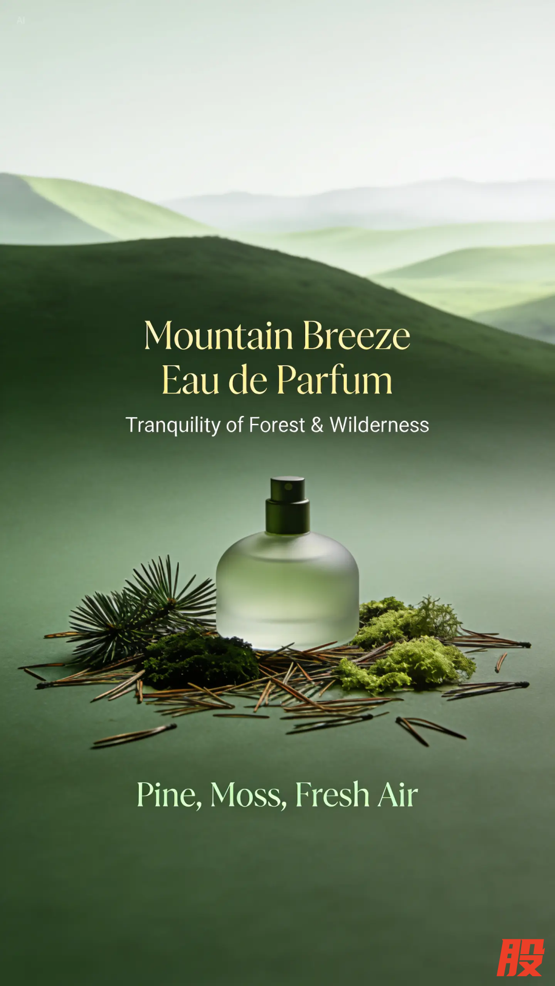 极简风艺术展宣传海报：