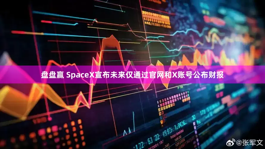 盘盘赢 SpaceX宣布未来仅通过官网和X账号公布财报